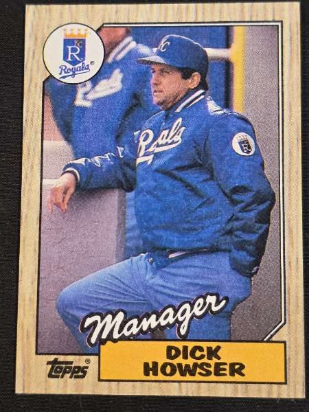 Dick Howser - 1987 Topps #18