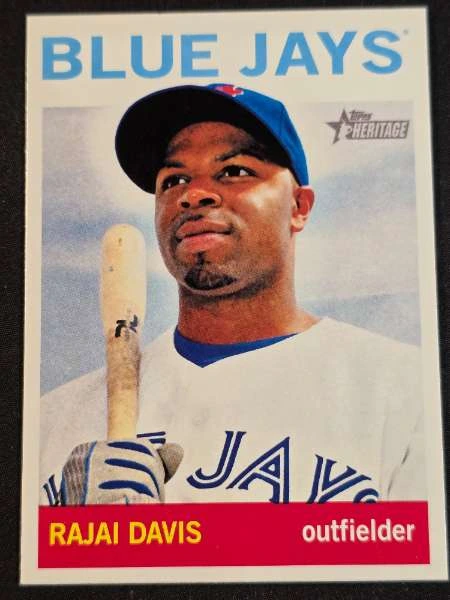 Rajai Davis - Topps Heritage #315