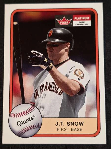 J.T. Snow - Fleer Platinum #106