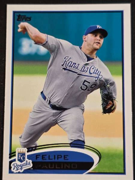 Felipe Paulino - Topps Baseball #38