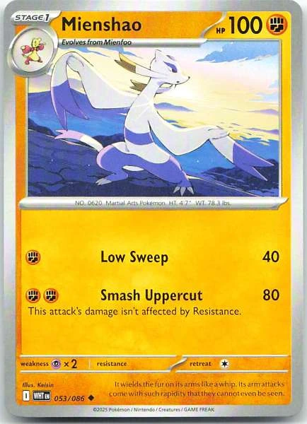 Mienshao - White Flare #053/086