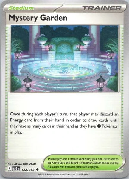 Mystery Garden - Play! Pokemon Prize Pack Series 8 #122/132