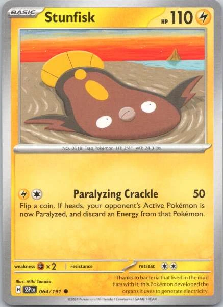 Stunfisk - Surging Sparks #064/191