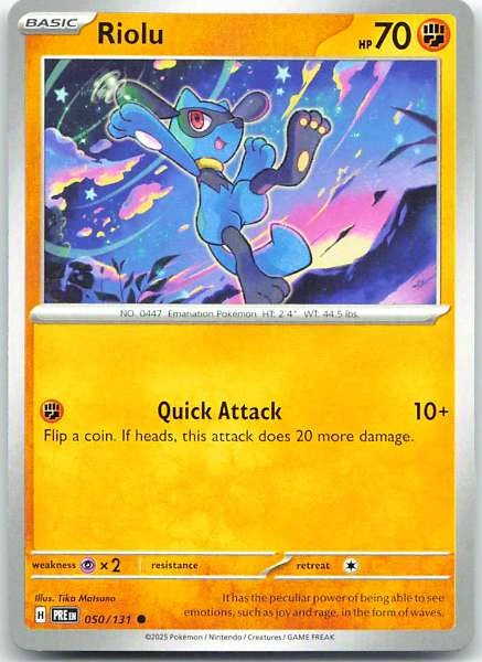 Riolu - Prismatic Evolutions #050/131