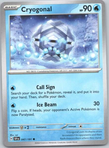 Cryogonal - Surging Sparks #047/191