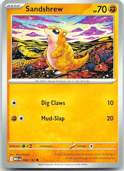 Sandshrew - Mega Evolution #068/132