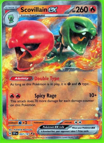 Scovillain ex - Surging Sparks #037/191