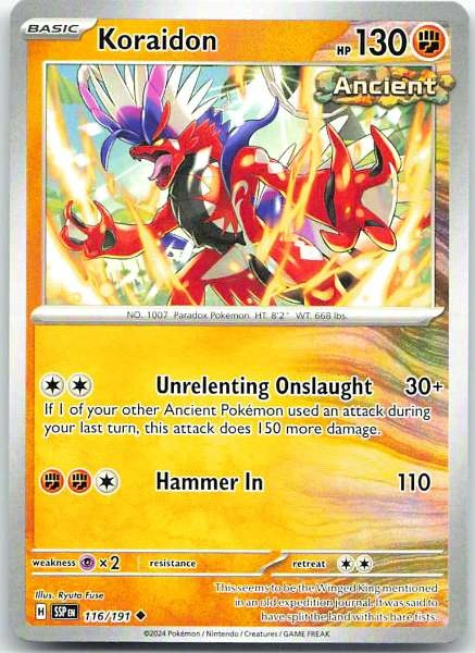 Koraidon - Surging Sparks #116/191