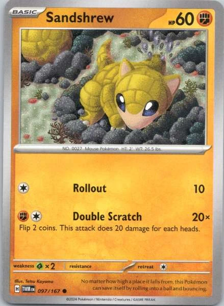 Sandshrew #097/167