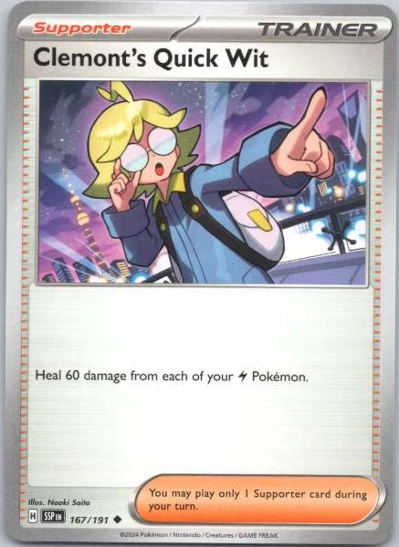 Clemont's Quick Wit #167/191