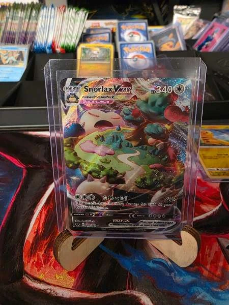Snorlax VMAX 142/202 Ultra Rare Pokémon Sword & Shield NM #SV105/SV122