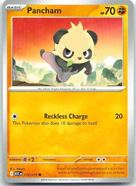 Pancham - Ascended Heroes #115/217