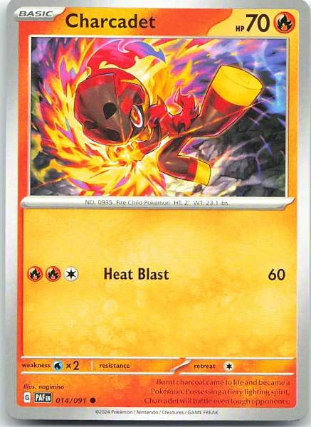 Charcadet - Paldean Fates #014/091