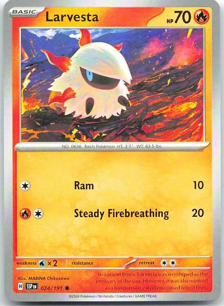 Larvesta - Surging Sparks #024/191