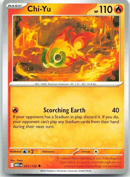 Chi-Yu - Mega Evolution #031/132