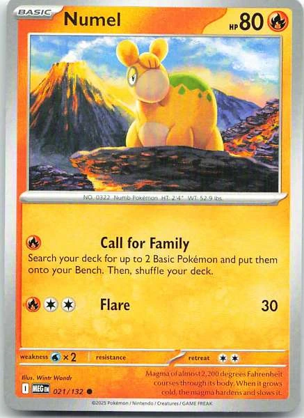 Numel - Mega Evolution #021/132