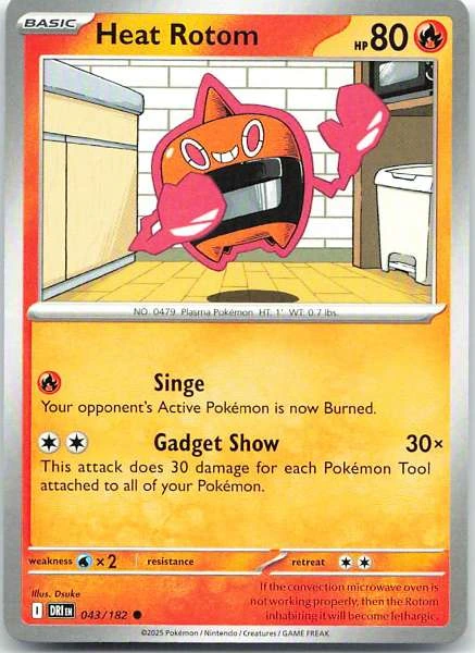 Heat Rotom - Destined Rivals #043/182