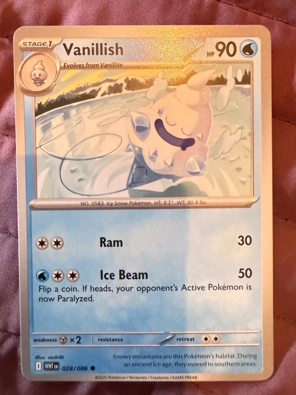 Vanillish - White Flare #028/086