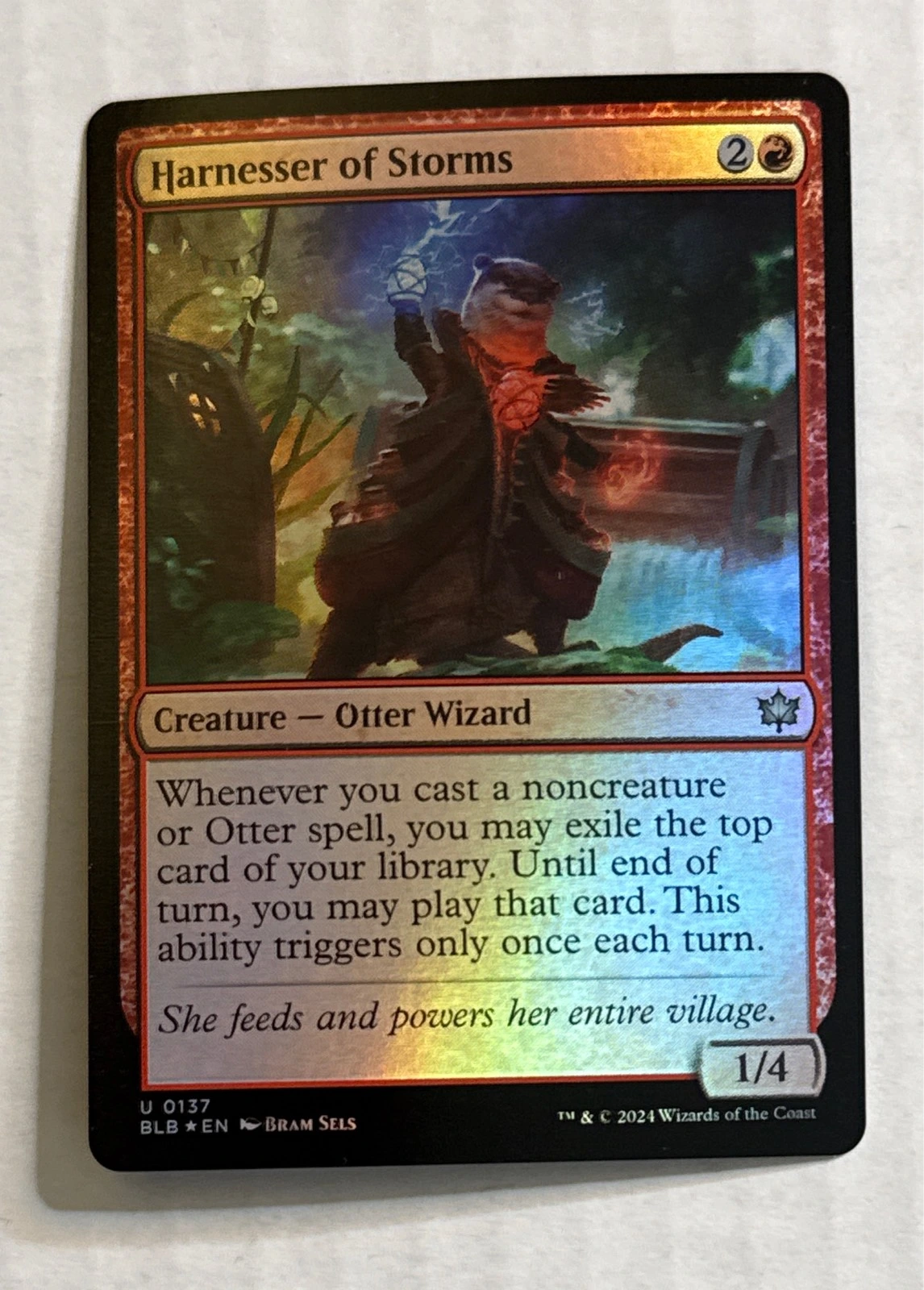 Harnesser of Storms - Bloomburrow #0137