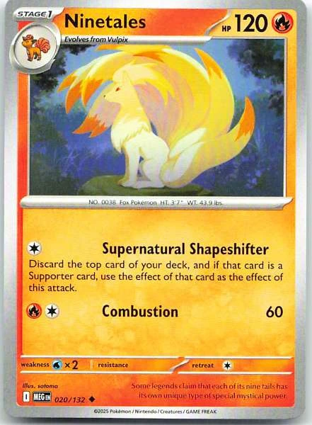 Ninetales - Diamond & Pearl: Secret Wonders #020/132