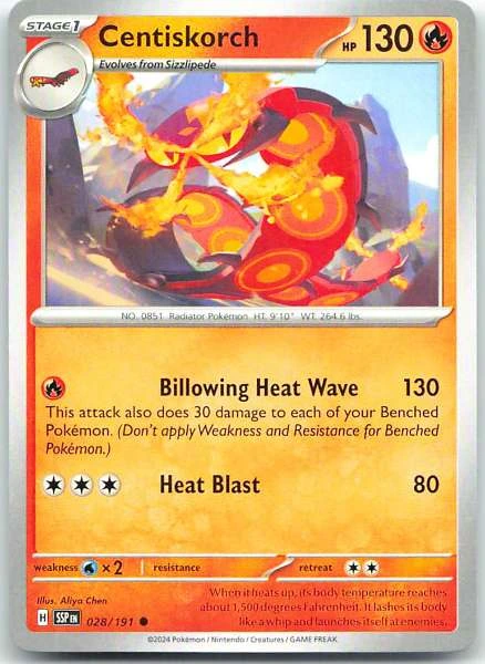 Centiskorch - Surging Sparks #028/191