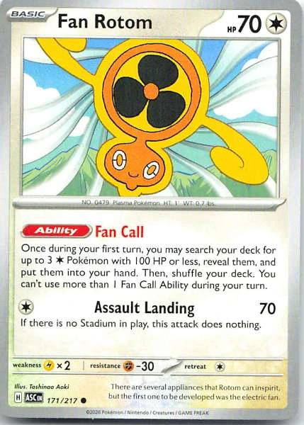 Fan Rotom - Ascended Heroes #171/217
