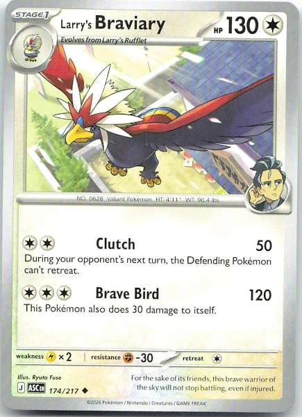 Larry's Braviary - Ascended Heroes #174/217
