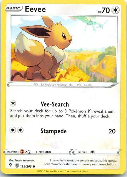 Eevee - Evolving Skies #125/203