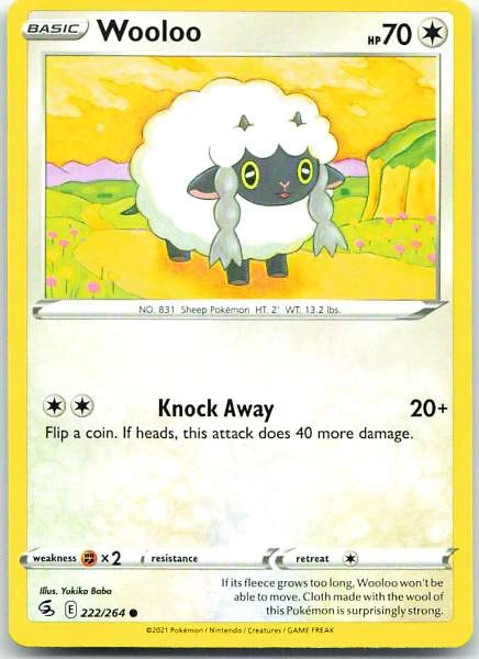 Wooloo - Fusion Strike #222/264
