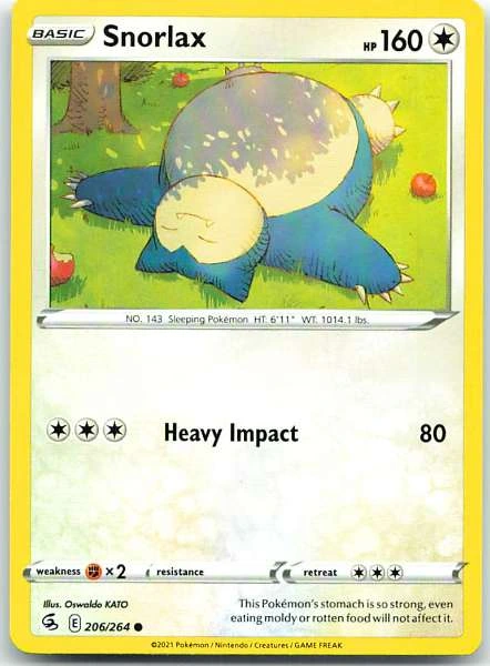 Snorlax - Fusion Strike #206/264