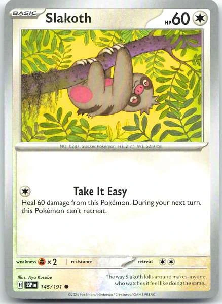 Slakoth - Surging Sparks #145/191