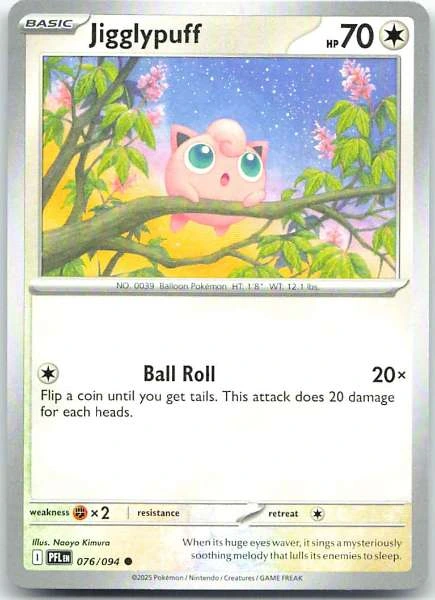 Jigglypuff - Phantasmal Flames #076/094