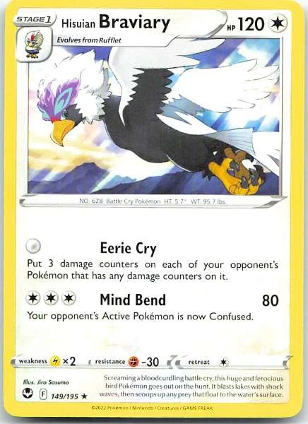Hisuian Braviary - Silver Tempest #149/195