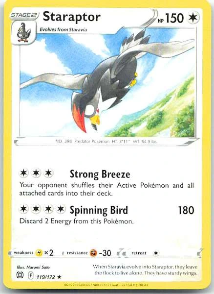 Staraptor - Brilliant Stars #119/172