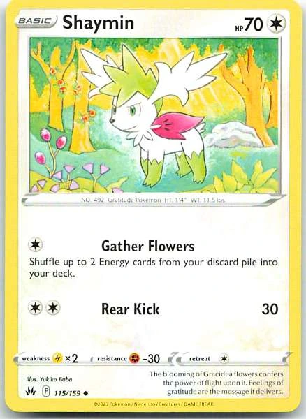 Shaymin - Crown Zenith #115/159