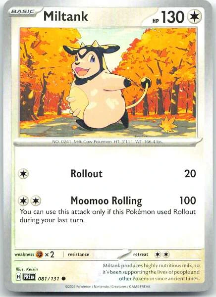 Miltank - Prismatic Evolutions #081/131