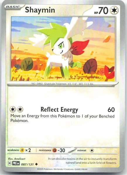 Shaymin - Prismatic Evolutions #087/131