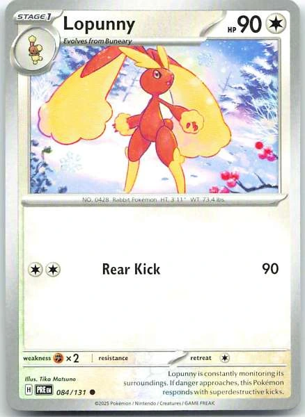 Lopunny - Prismatic Evolutions #084/131