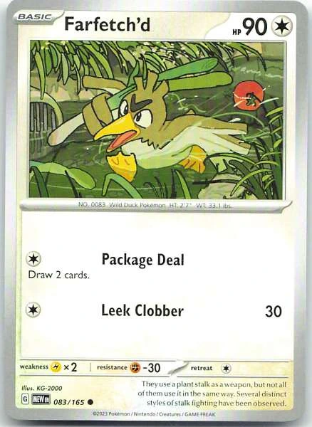 Farfetch'd - 151 #083/165