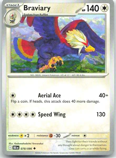 Braviary - Scarlet & Violet #078/086