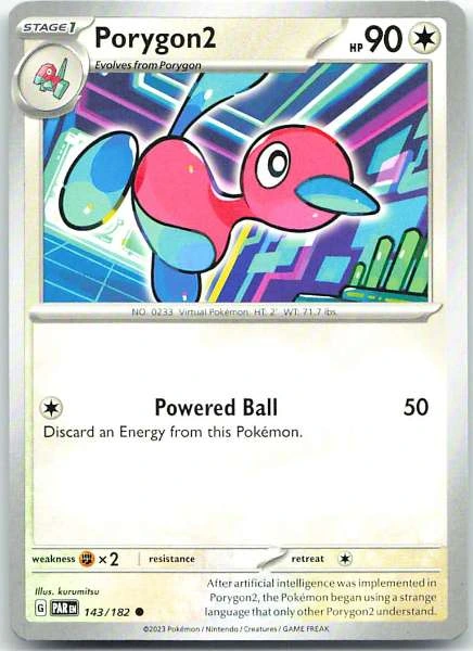 Porygon2 - Paradox Rift #143/182