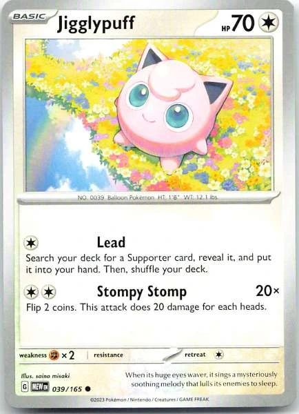Jigglypuff - 151 #039/165