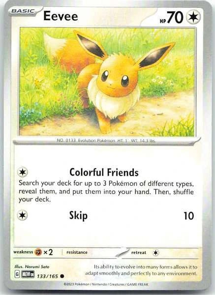 Eevee - 151 #133/165