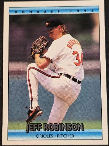 Jeff Robinson - Donruss #77