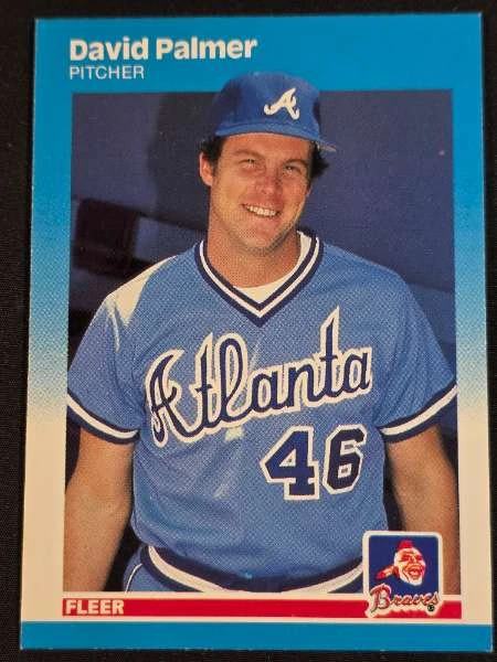 David Palmer - 1987 Fleer Baseball #525