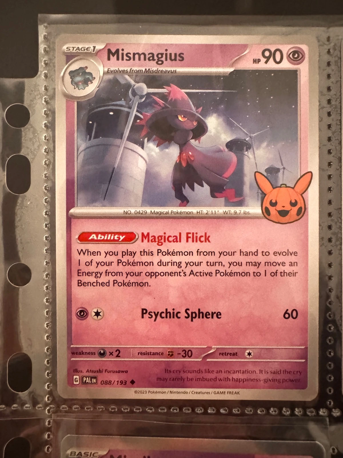 Mismagius - Trick or Trade 2023 #088/193