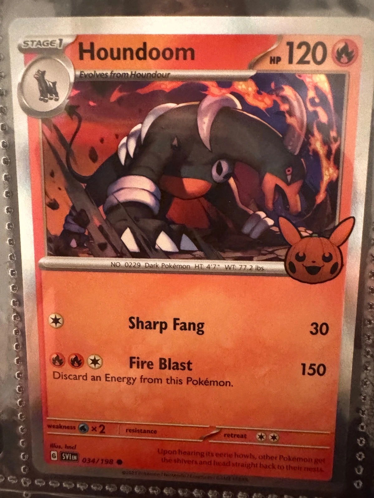 Houndoom - Scarlet & Violet Base Set #034/198