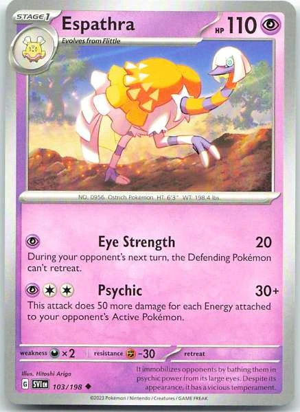 Espathra - Scarlet & Violet Base Set #103/198