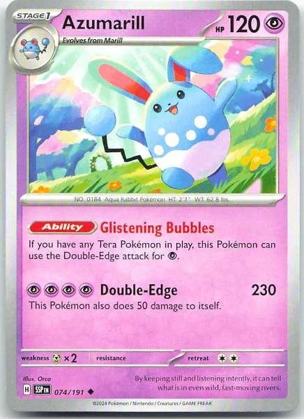 Azumarill - Surging Sparks #074/191