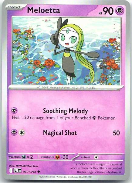 Meloetta - Phantasmal Flames #040/094